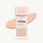 MARS High Coverage Foundation Tube SPF 50 PA++++ | Travel-Friendly Matte Foundation