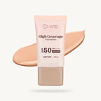 MARS High Coverage Foundation Tube SPF 50 PA++++ | Travel-Friendly Matte Foundation