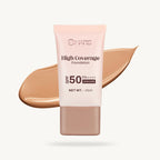 MARS High Coverage Foundation Tube SPF 50 PA++++ | Travel-Friendly Matte Foundation