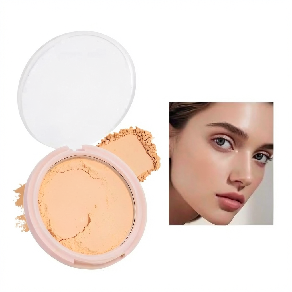 Beauty Glazed Soft Focus Powder – Matte Oil Control Pressed Powder