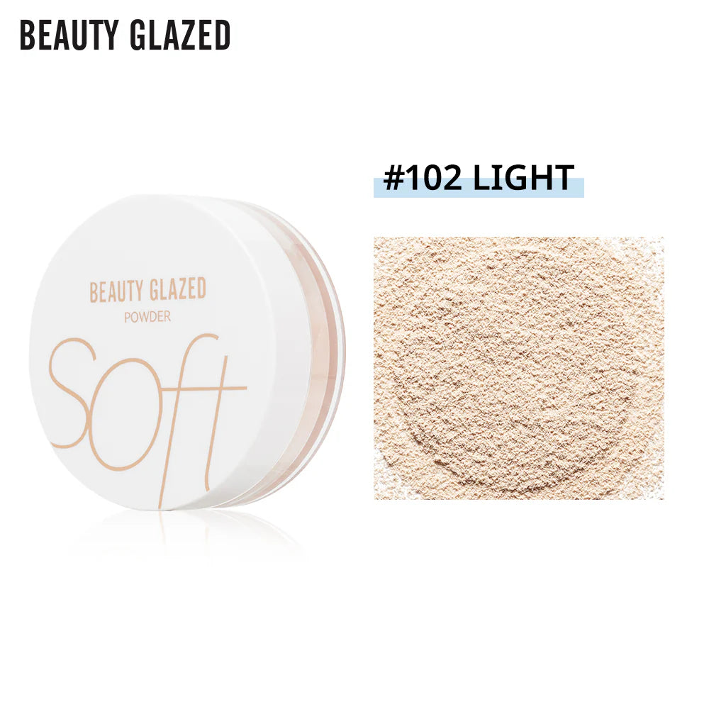 Beauty Glazed Matte Waterproof Loose Setting Powder – Oil Control
