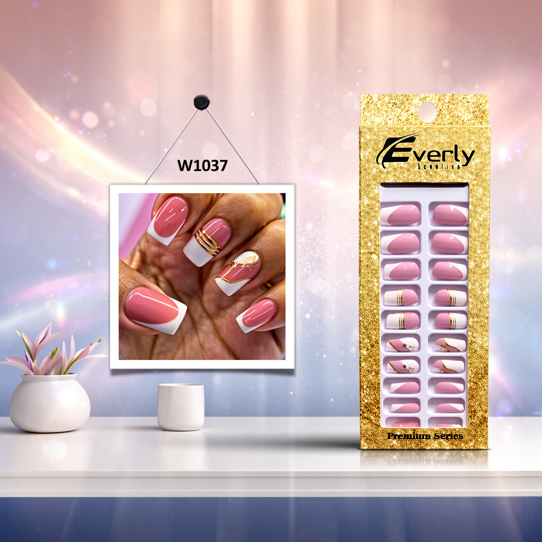 Everly Beauties 24x False Nails Set | Salon-Quality Press-On Nails