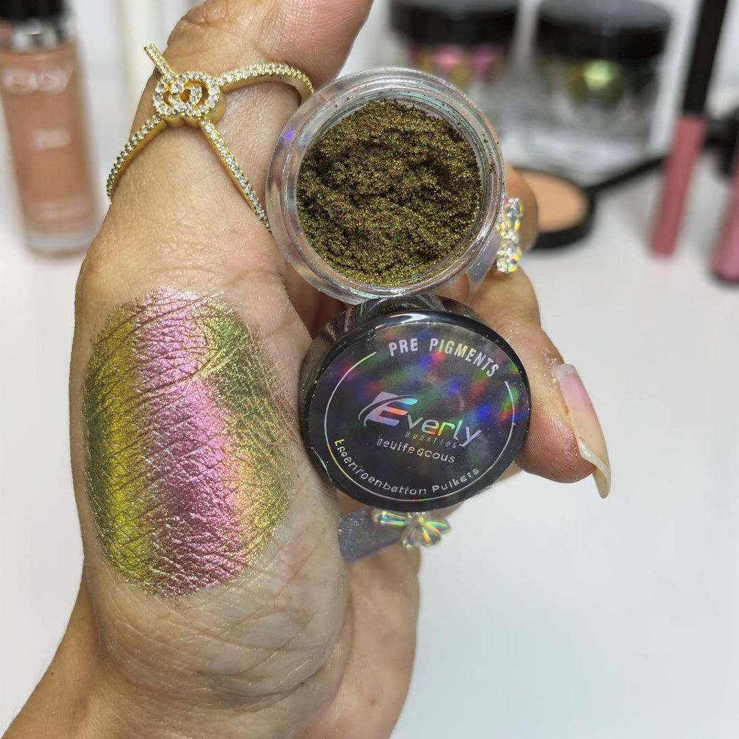 Everly Beauties EB Series Multichrome Loose Pigment | High-Shine Color Shift