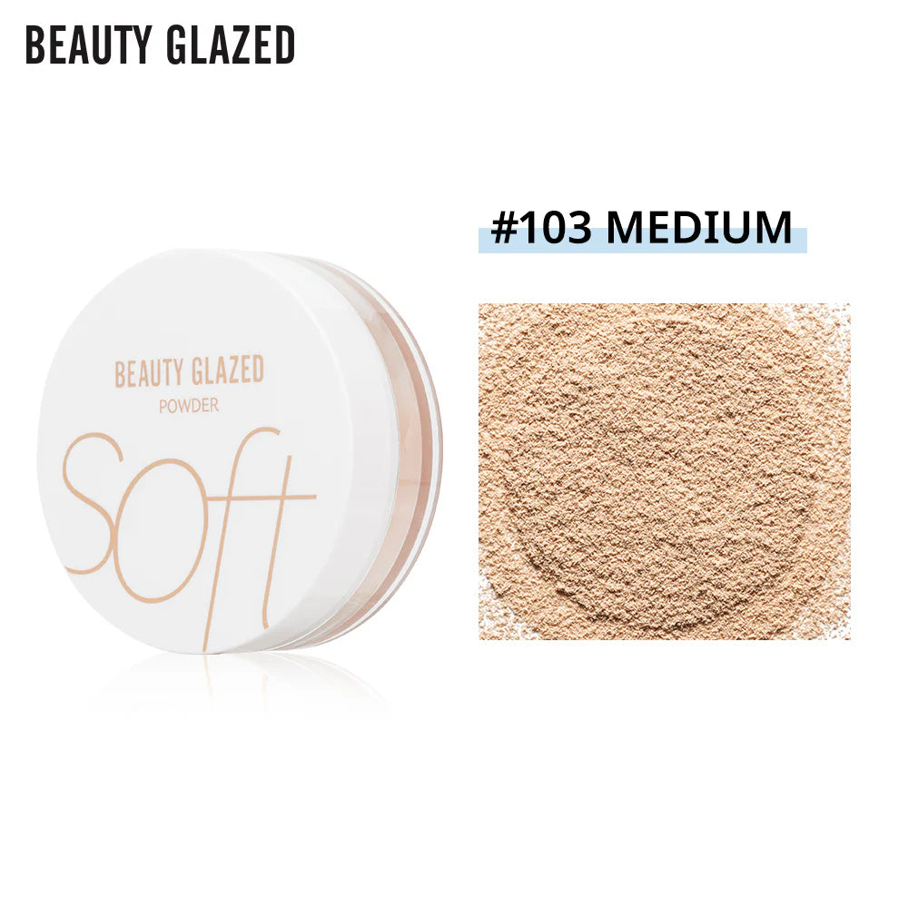 Beauty Glazed Matte Waterproof Loose Setting Powder – Oil Control