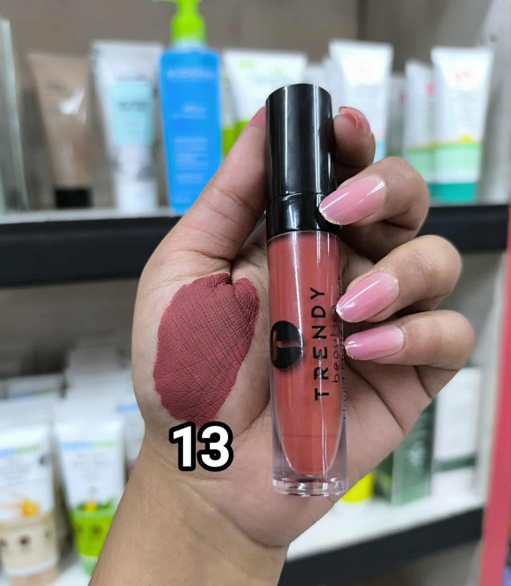 TRENDY Beauties Liquid Matte Lipstick Waterproof – Smudge-Proof & Long Lasting