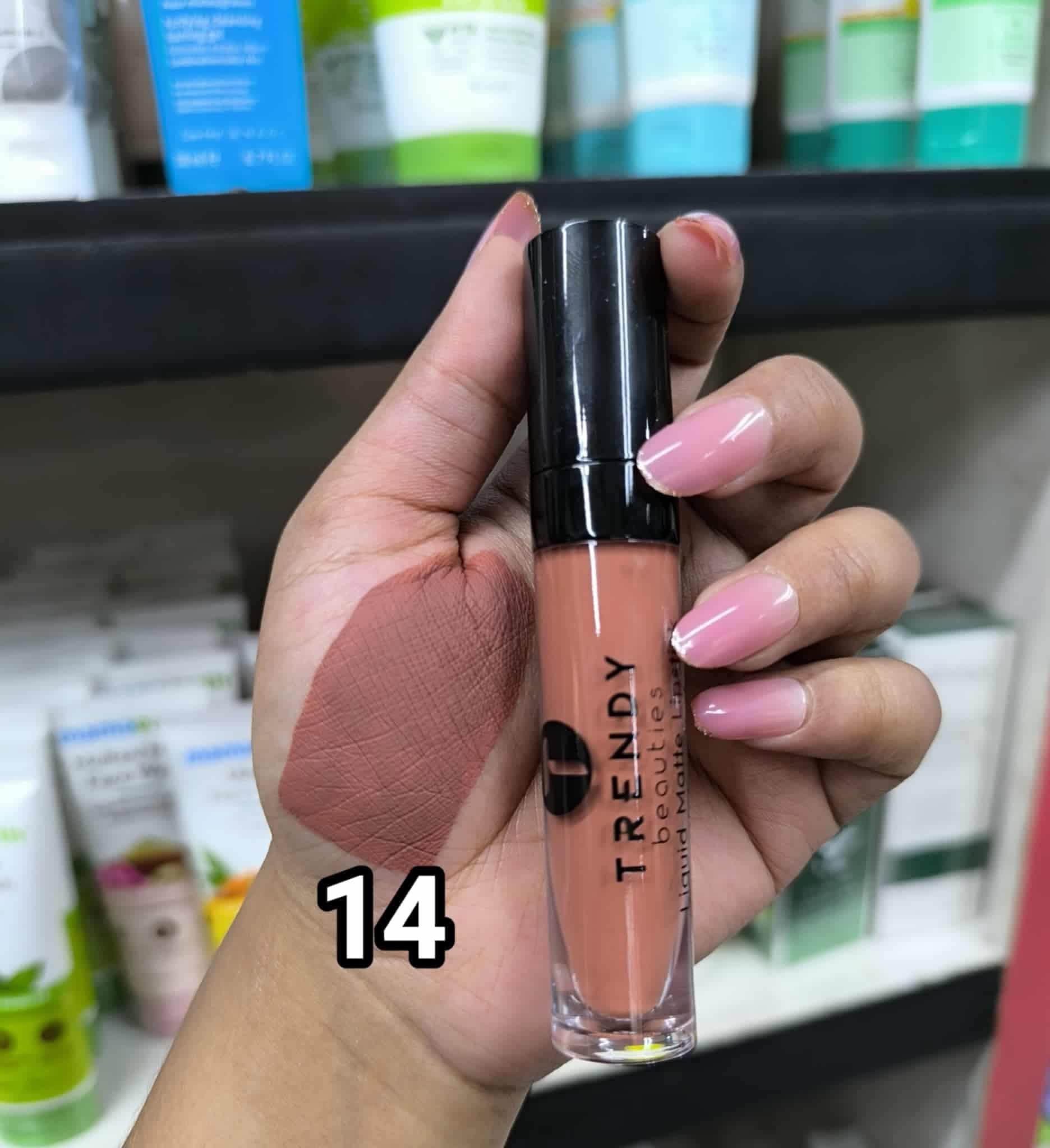 TRENDY Beauties Liquid Matte Lipstick Waterproof – Smudge-Proof & Long Lasting
