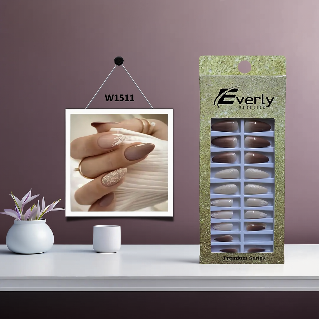 Everly Beauties 24x False Nails Set | Salon-Quality Press-On Nails