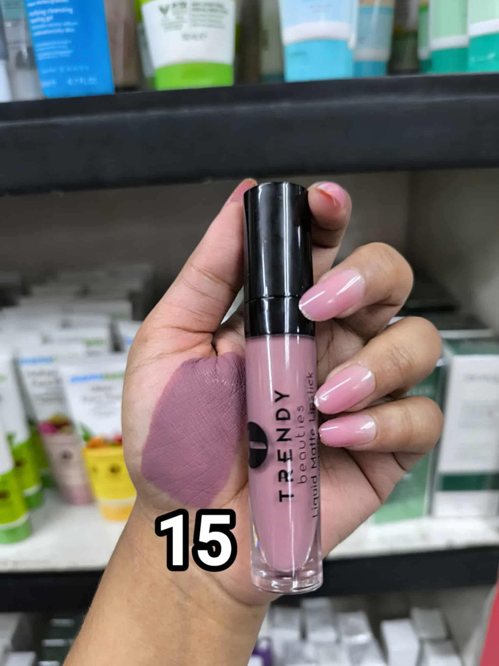 TRENDY Beauties Liquid Matte Lipstick Waterproof – Smudge-Proof & Long Lasting