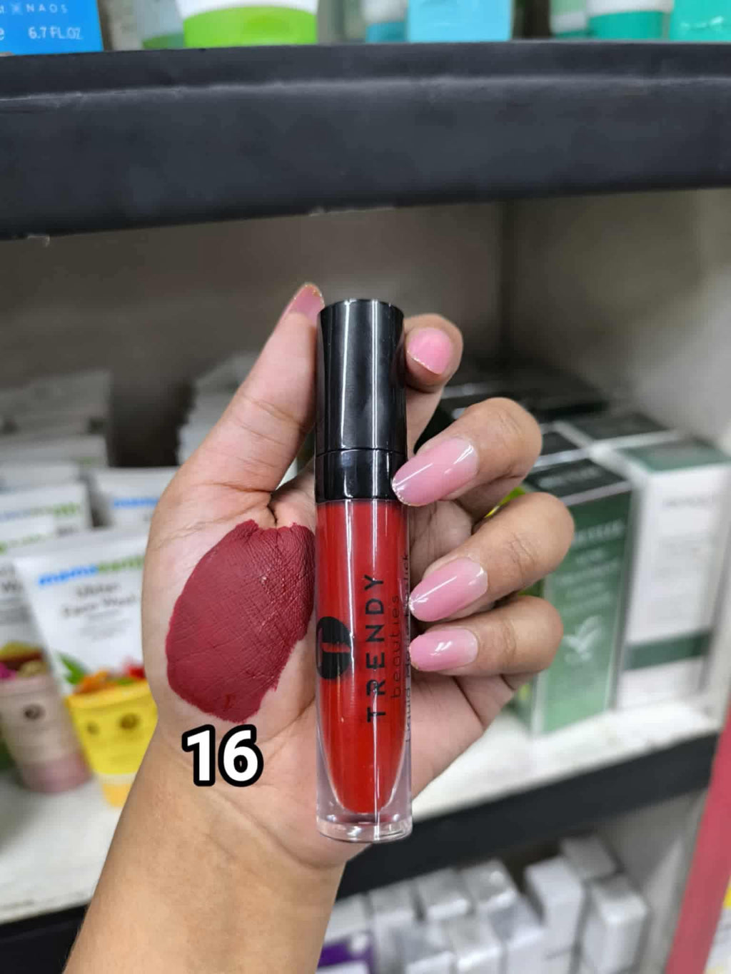 TRENDY Beauties Liquid Matte Lipstick Waterproof – Smudge-Proof & Long Lasting