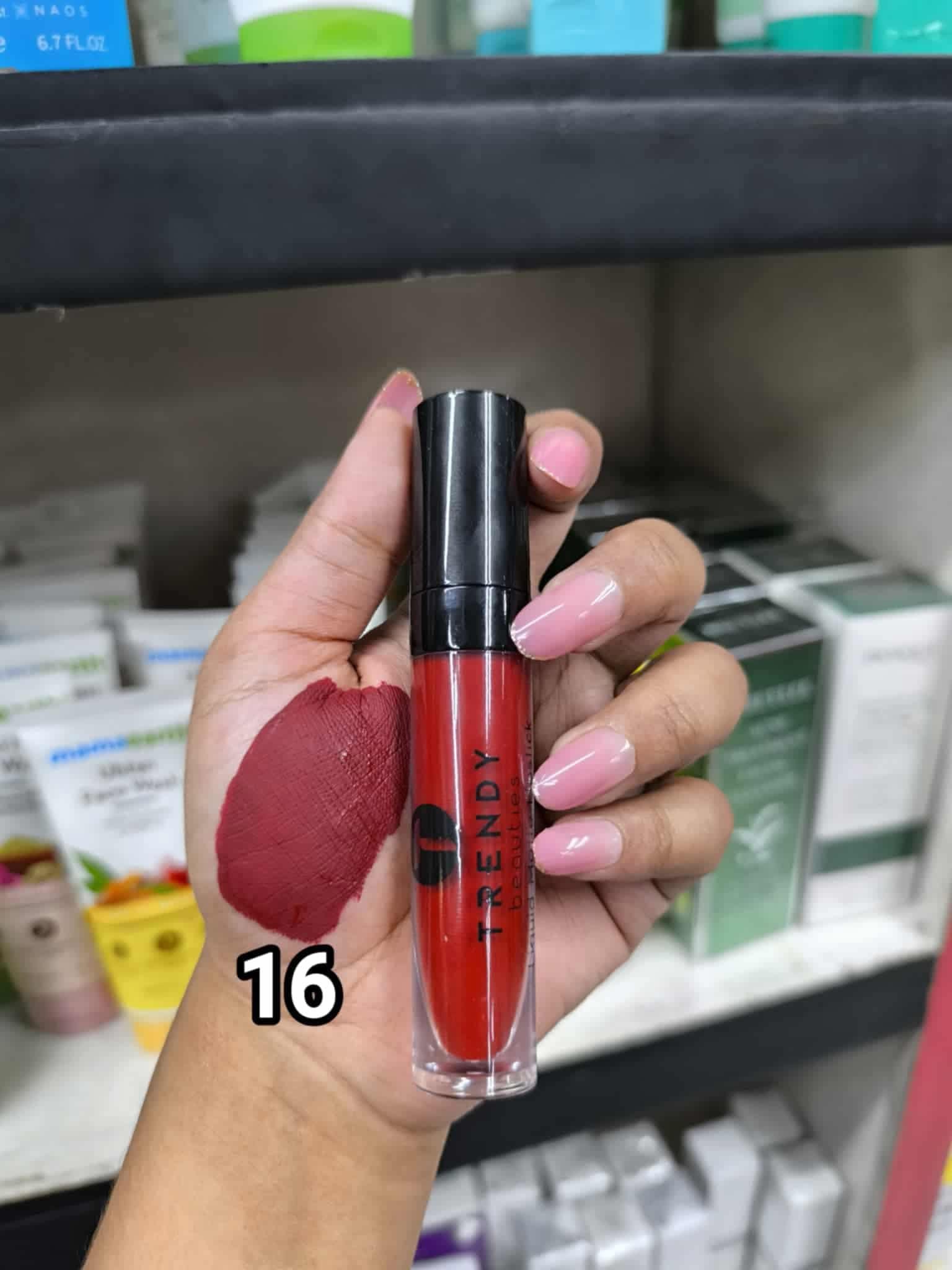 TRENDY Beauties Liquid Matte Lipstick Waterproof – Smudge-Proof & Long Lasting