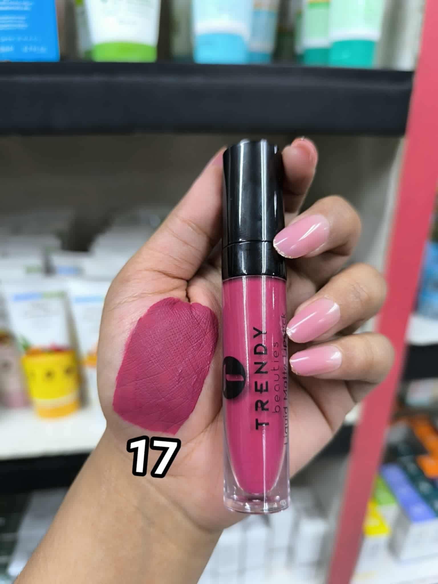 TRENDY Beauties Liquid Matte Lipstick Waterproof – Smudge-Proof & Long Lasting