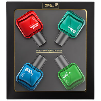 Wild Stone Perfume Set 4x30ml | Premium Long-Lasting Fragrance Collection