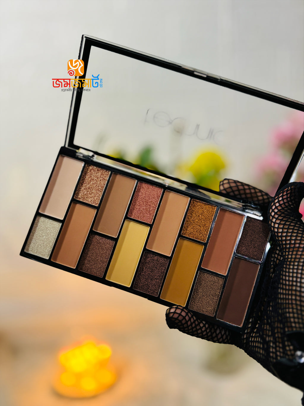 Technic Exposed Pressed Pigment Palette | 16 Shade Nude Eyeshadow in Bangladesh