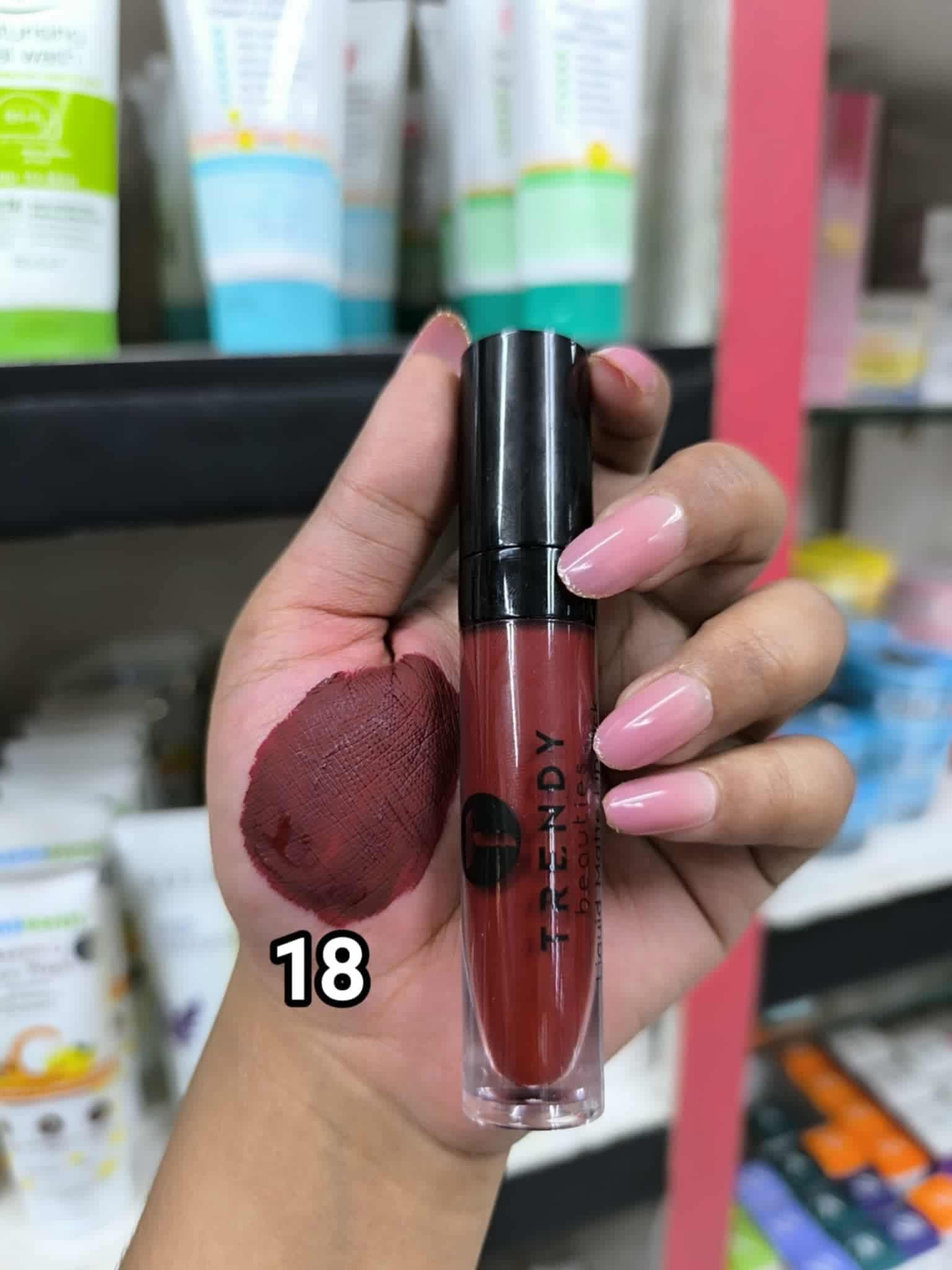 TRENDY Beauties Liquid Matte Lipstick Waterproof – Smudge-Proof & Long Lasting