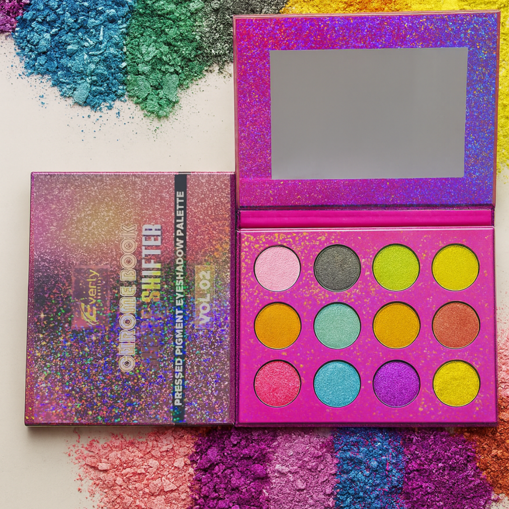 Everly Beauties Chrome Book Shade Shifter Volume 2 – Foil Finish Pigment