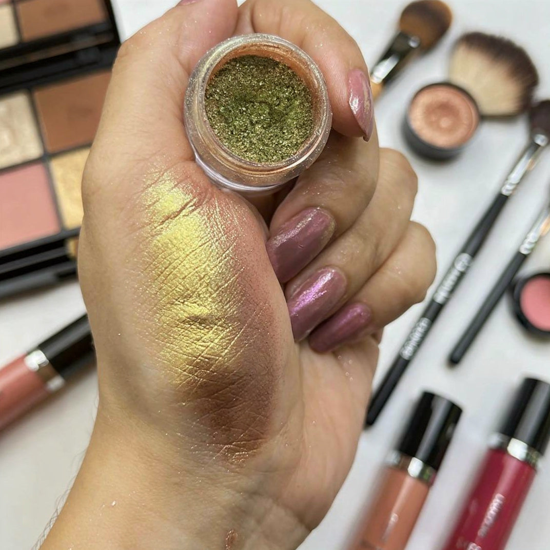 Everly Beauties Duochrome MT Series Loose Pigment | Multi-Use Color Shifting Powder