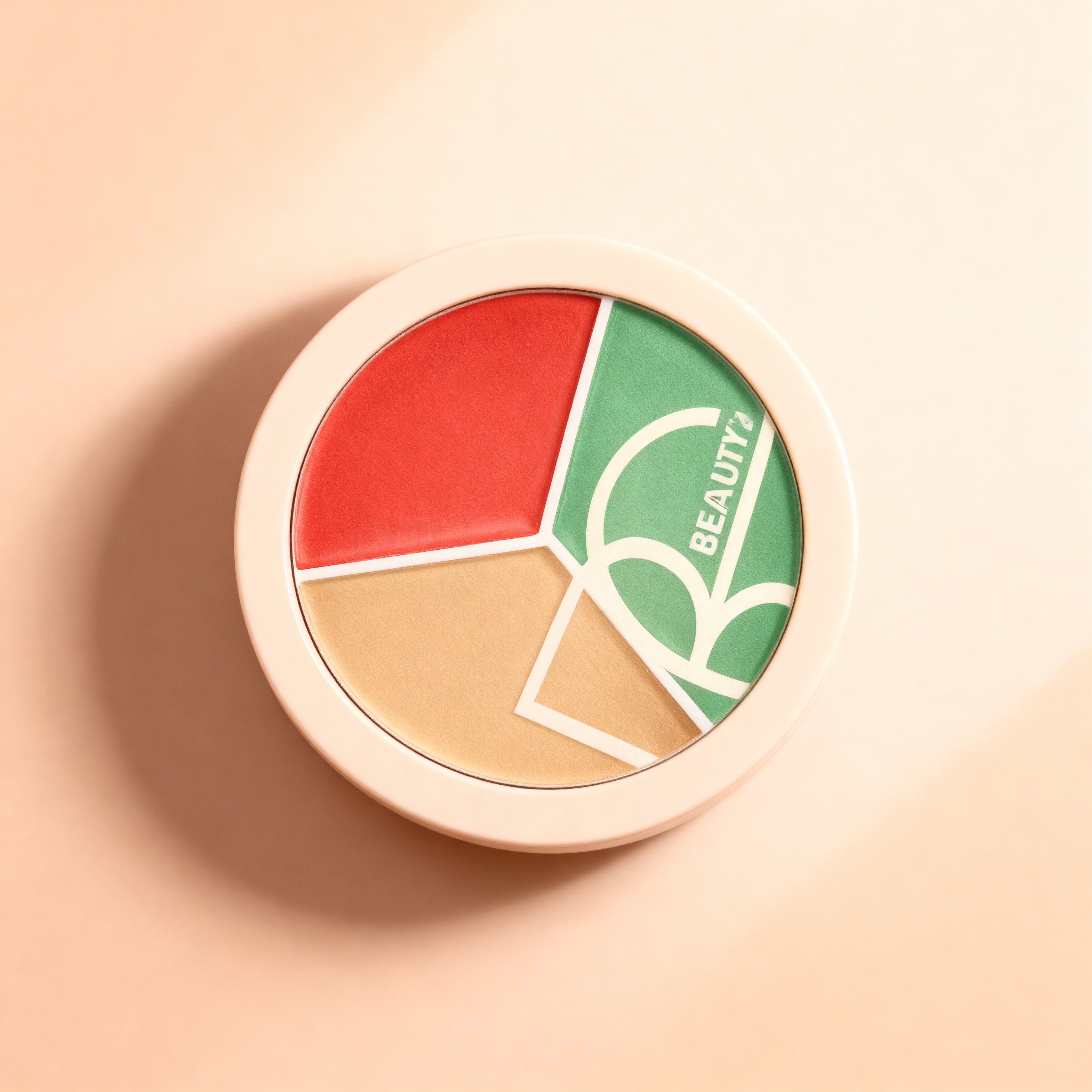 Beauty Glazed Full Coverage Concealer Palette – 3-Color Cream Concealer