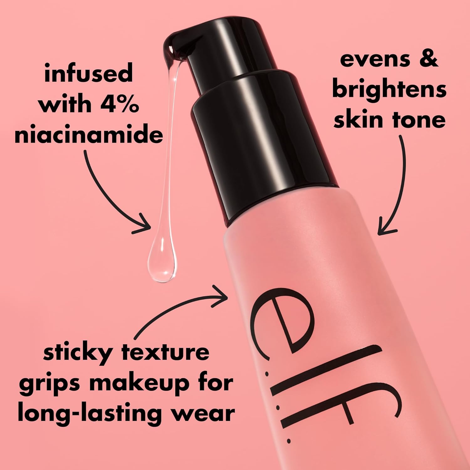ELF Power Grip Primer + 4% Niacinamide Gel-Based Hydrating Primer