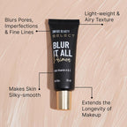 Swiss Beauty Select Blur It All Primer – Pore &amp; Fine Line Minimising Primer 25ml
