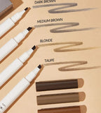 Sheglam 4-Stroke Tip Liquid Eyebrow Pencil | Waterproof Feathered Brow Pen