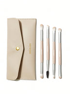Sheglam 101 Eye Essentials Brush Set With Bag