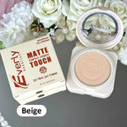 Everly Beauties Matte Touch Compact Powder SPF 15++ | Oil Control Matte Finish