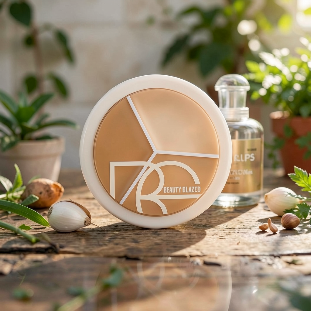 Beauty Glazed Full Coverage Concealer Palette – 3-Color Cream Concealer