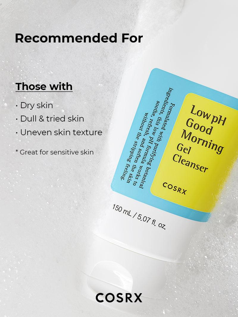 Cosrx- Low Ph Good Morning Gel Cleanser