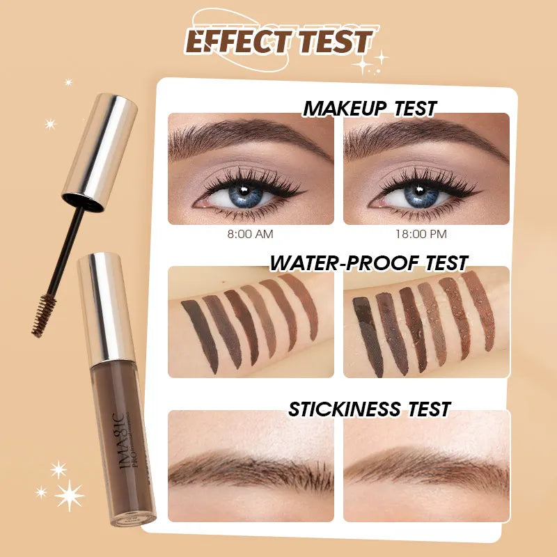IMAGIC 6-Color Waterproof Eyebrow Dye Cream | Long-Lasting Eyebrow Tint