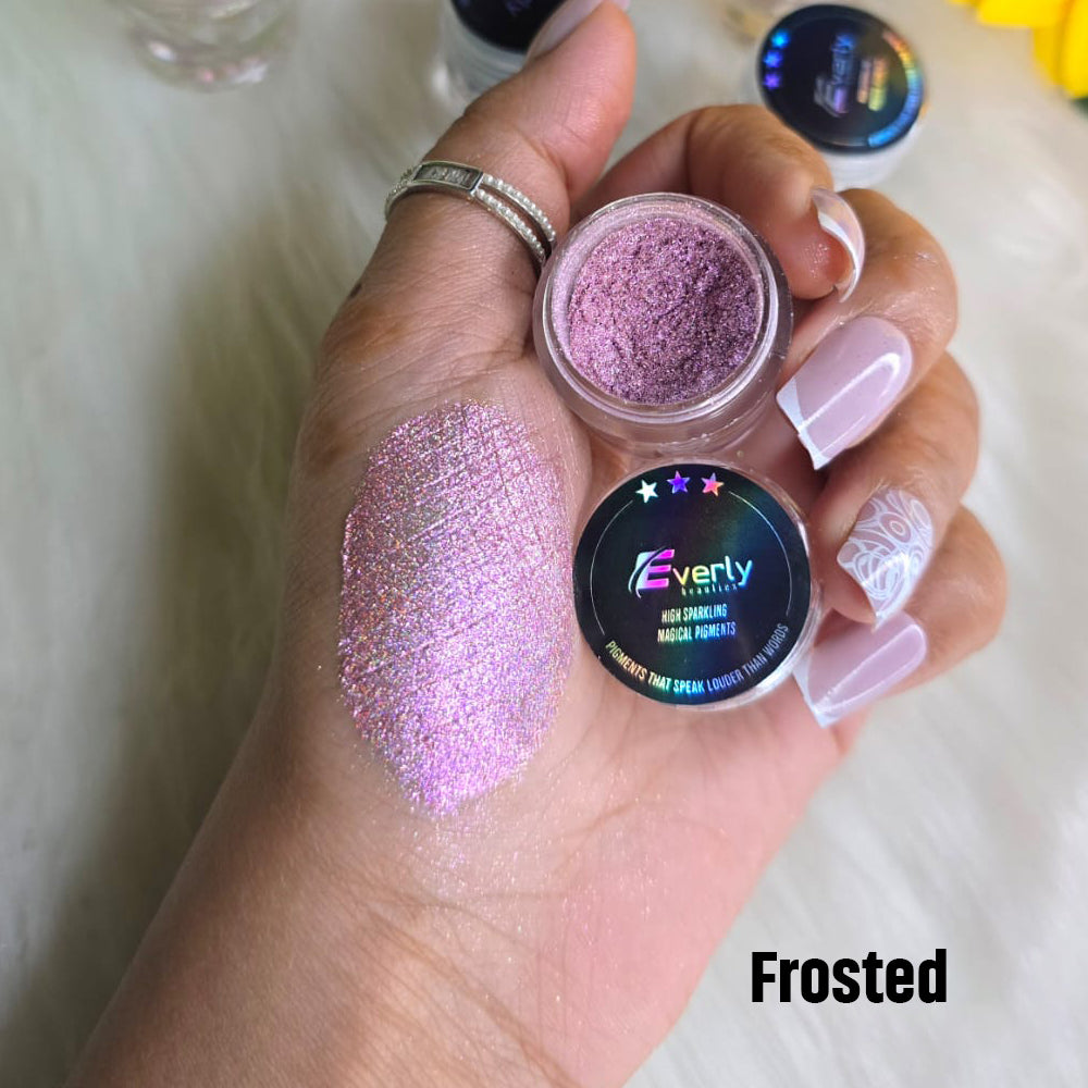 Everly Beauties CR Series Loose Pigment Eyeshadow | Soft Shimmer & High Pigment