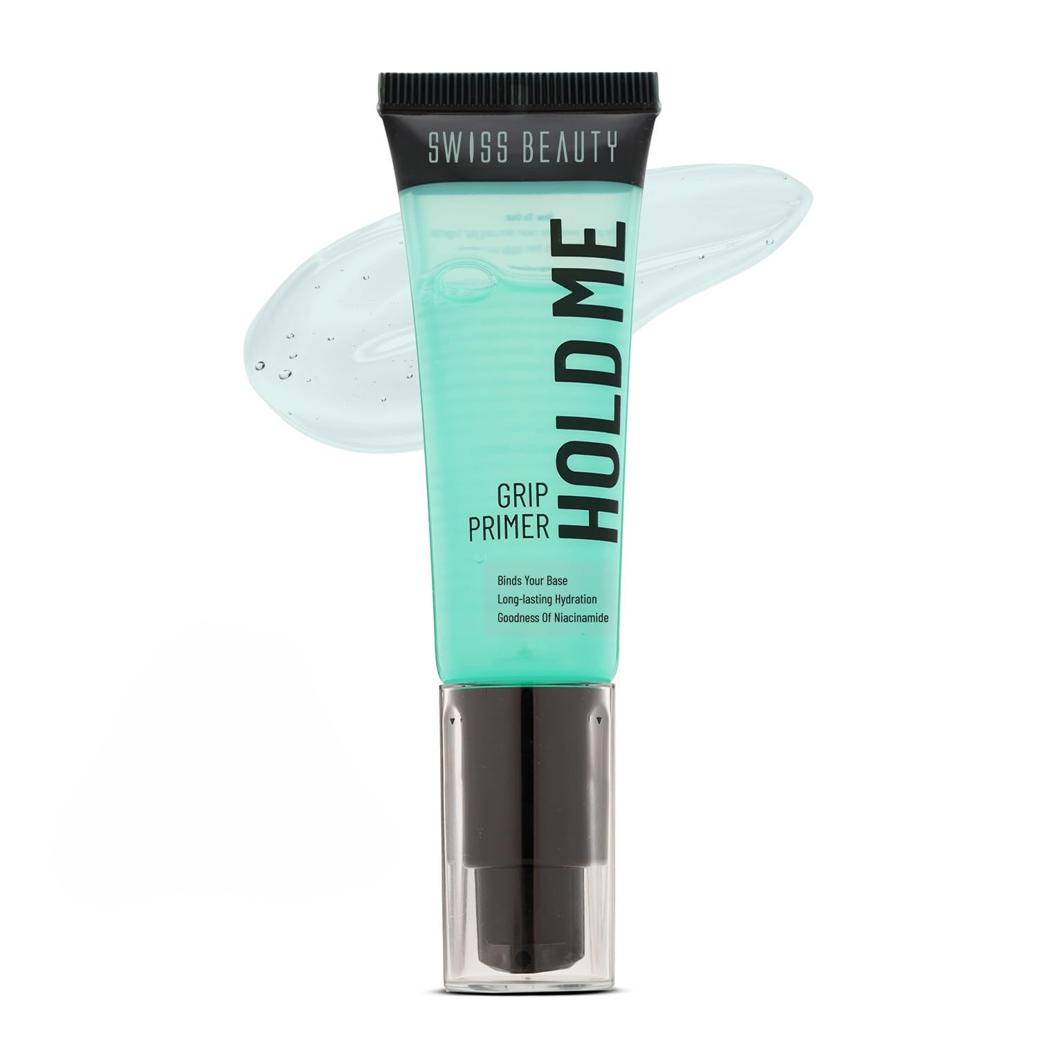 Swiss Beauty Hold Me Grip Primer – Hydrating, Sweat-Resistant Gel Primer 24ml