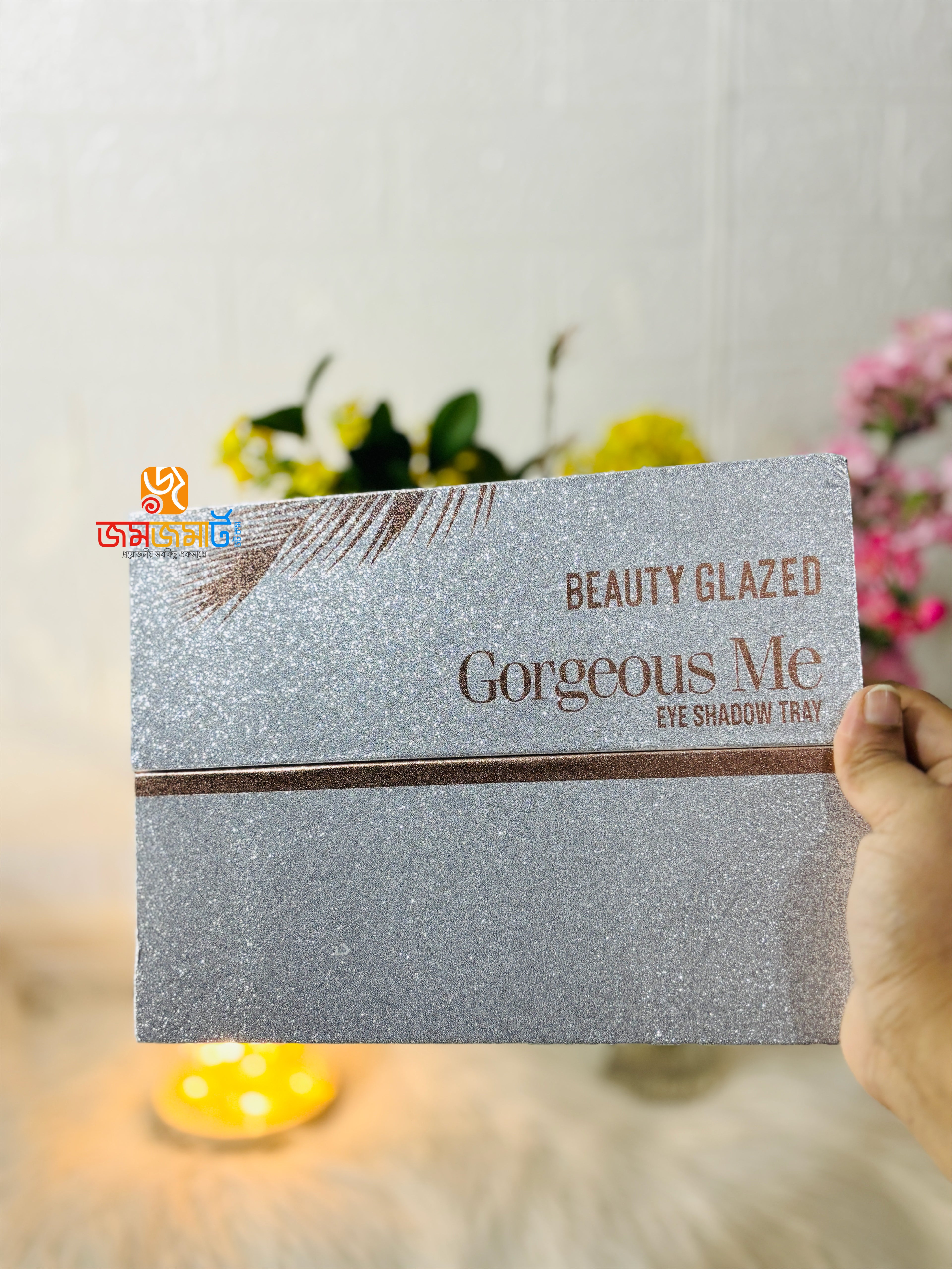 Beauty Glazed Gorgeous Me Makeup Palette with 63 highly pigmented matte, shimmer & metallic shades. Perfect for daily and party makeup.