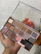 Rbory 18-Shade Glitter Eyeshadow Palette - Professional Sparkle