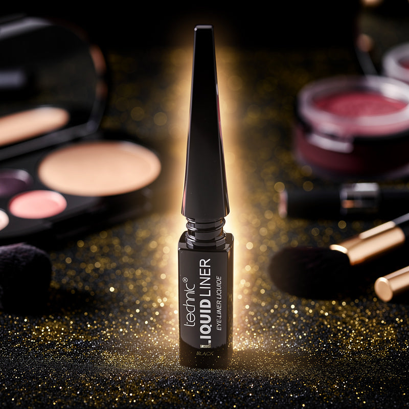 Technic Liquid Eyeliner Black Water Resistant TL2 | 12H Smudge-Proof Liner in Bangladesh