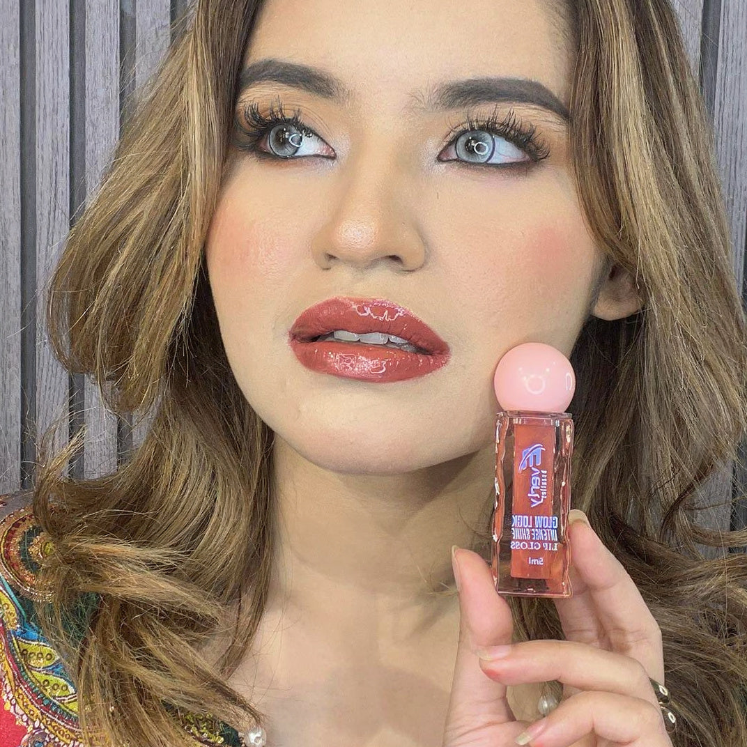 Everly Beauties Glow Lock Intense Shine Lip Gloss | Hydrating High-Gloss Finish