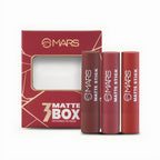 MARS Matte Lipsticks Box | Set of 3