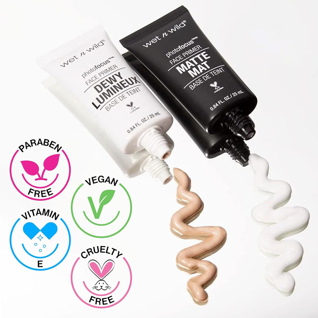 Wet N Wild Photofocus Face Primer Matte – Oil-Free, Pore-Minimizing Primer 25ml