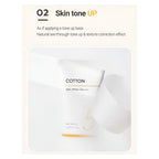 Missha All Around Safe Block Cotton Sun SPF50+