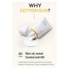 Missha All Around Safe Block Cotton Sun SPF50+
