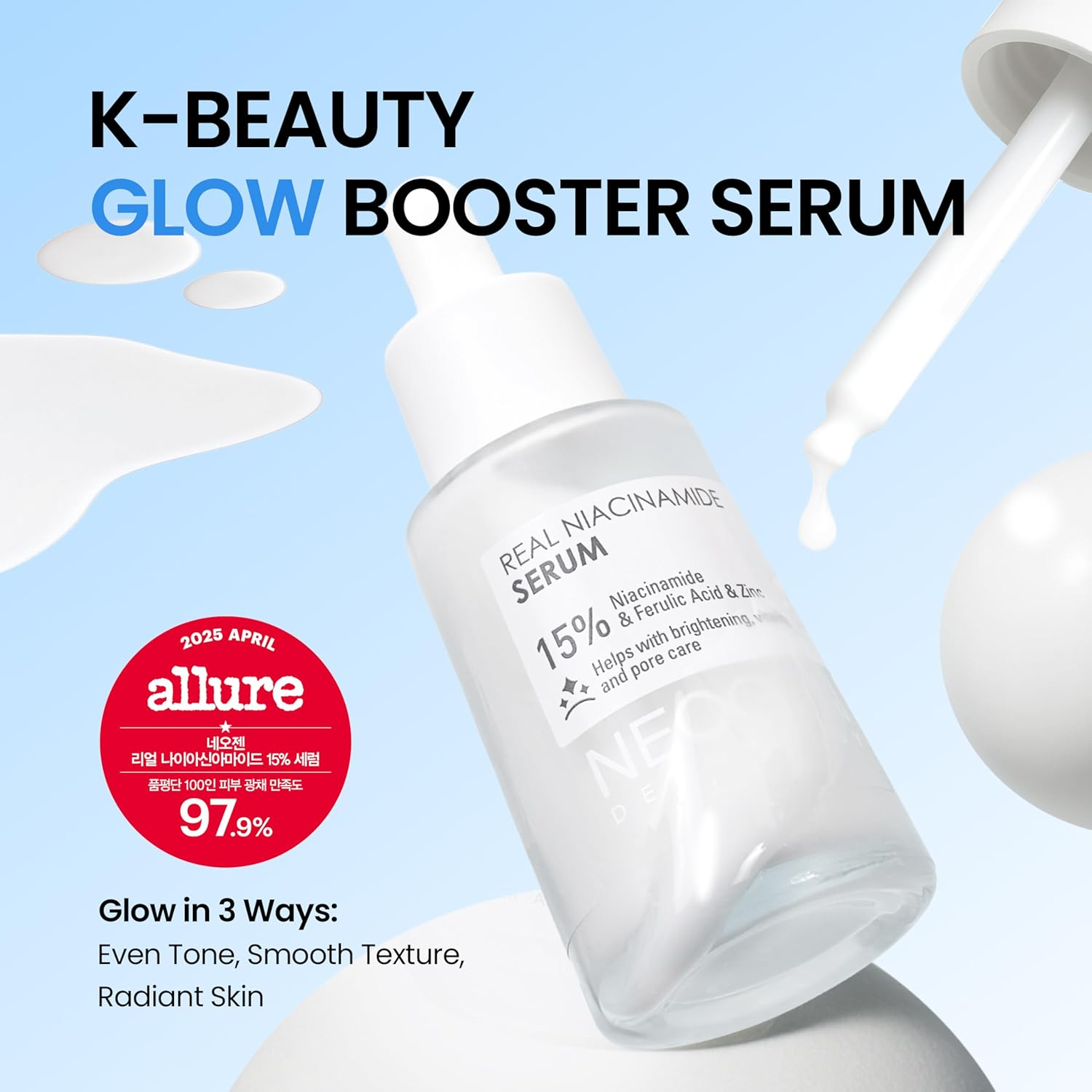 NEOGEN Dermalogy Real 15% Niacinamide Serum (10ml)