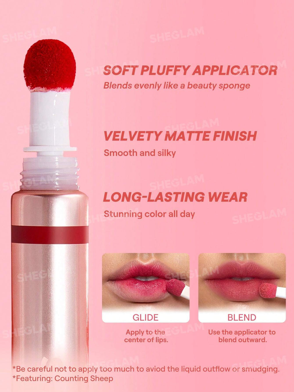 SHEGLAM Pout Pillow Cushion Matte Liquid Lipstick