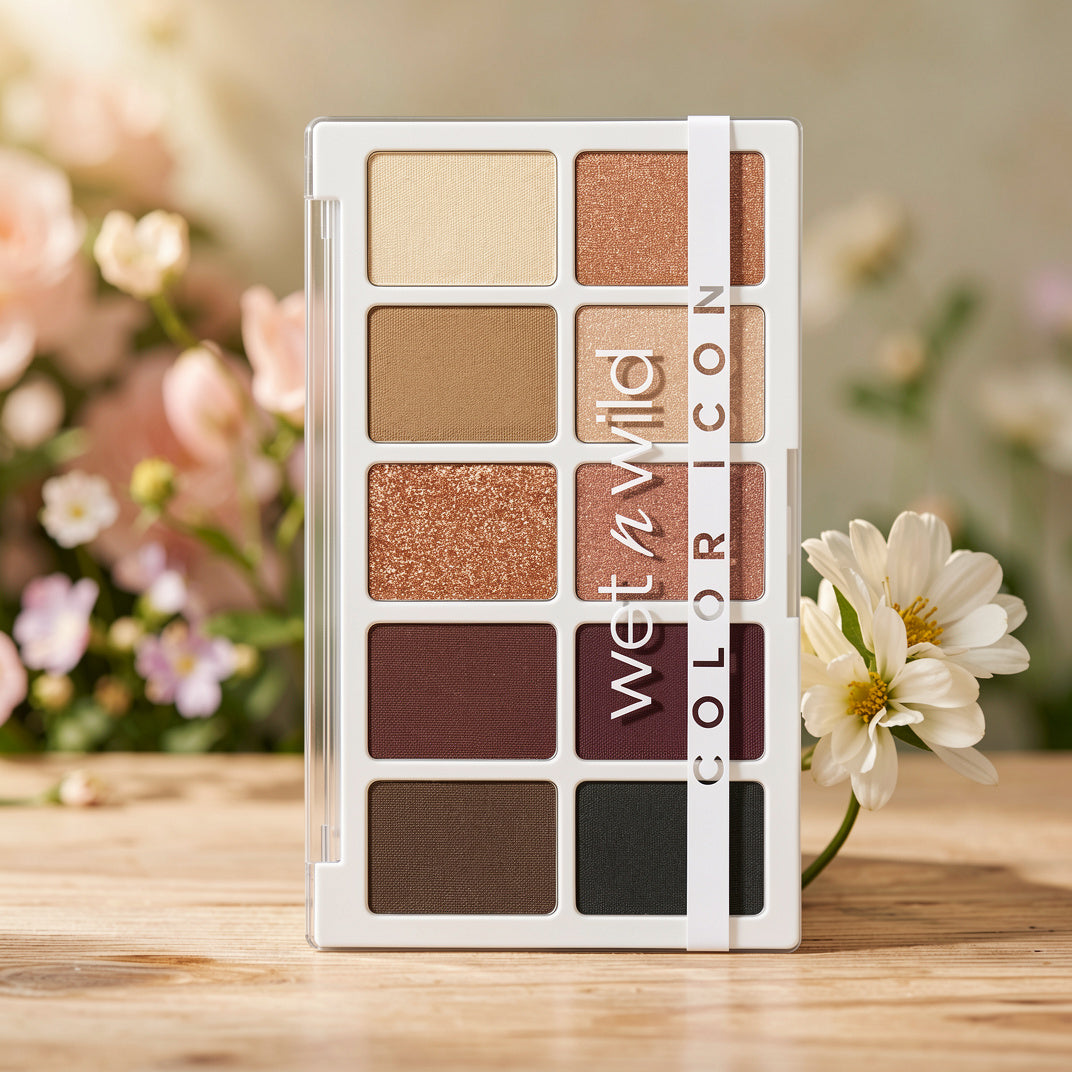 Wet n Wild Color Icon 10 Pan Eyeshadow Palette | Vegan, High-Pigment Shades
