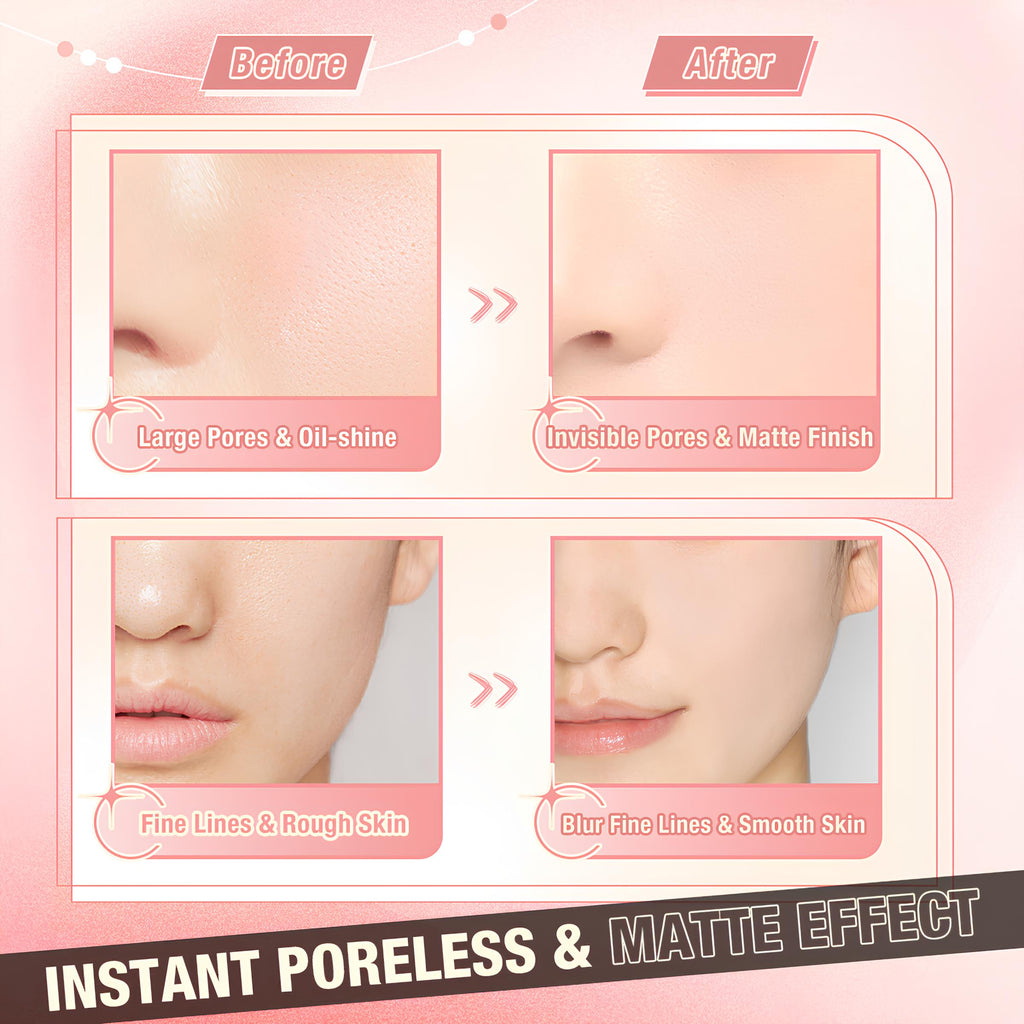 Pinkflash Pro Touch Makeup Base Primer – Pore-Blurring Matte Primer