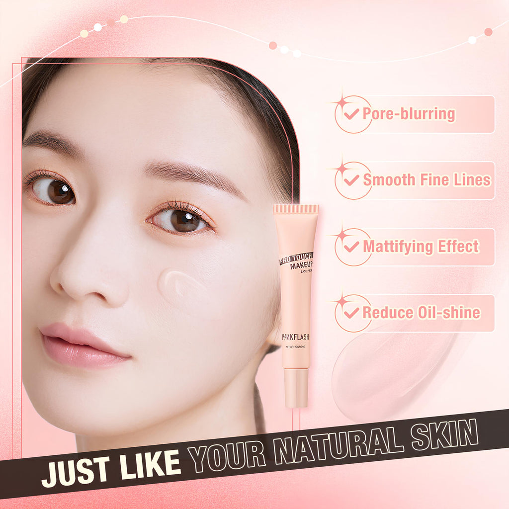 Pinkflash Pro Touch Makeup Base Primer – Pore-Blurring Matte Primer