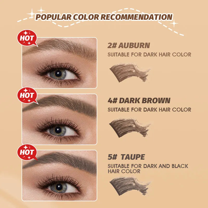 IMAGIC 6-Color Waterproof Eyebrow Dye Cream | Long-Lasting Eyebrow Tint