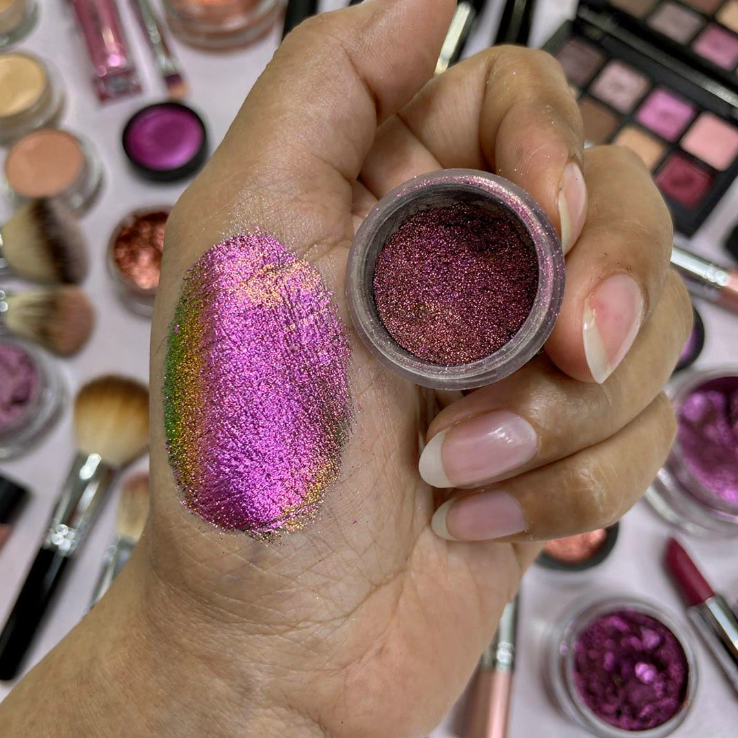 Everly Beauties 312 Series Multichrome Loose Pigment | High-Shine Shifting Eyeshadow