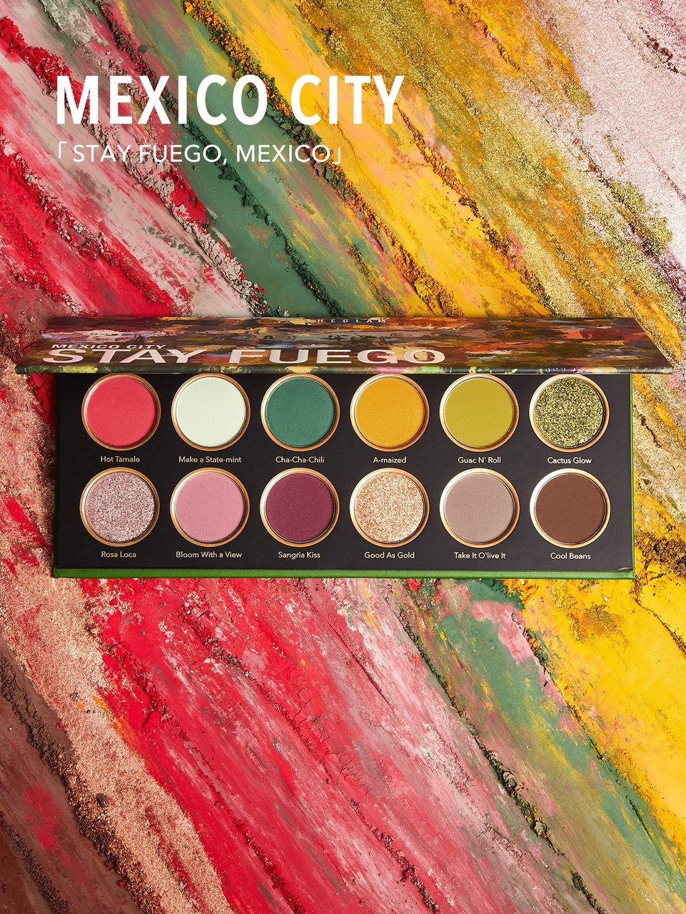 Sheglam Stay Fuego, Mexico Palette