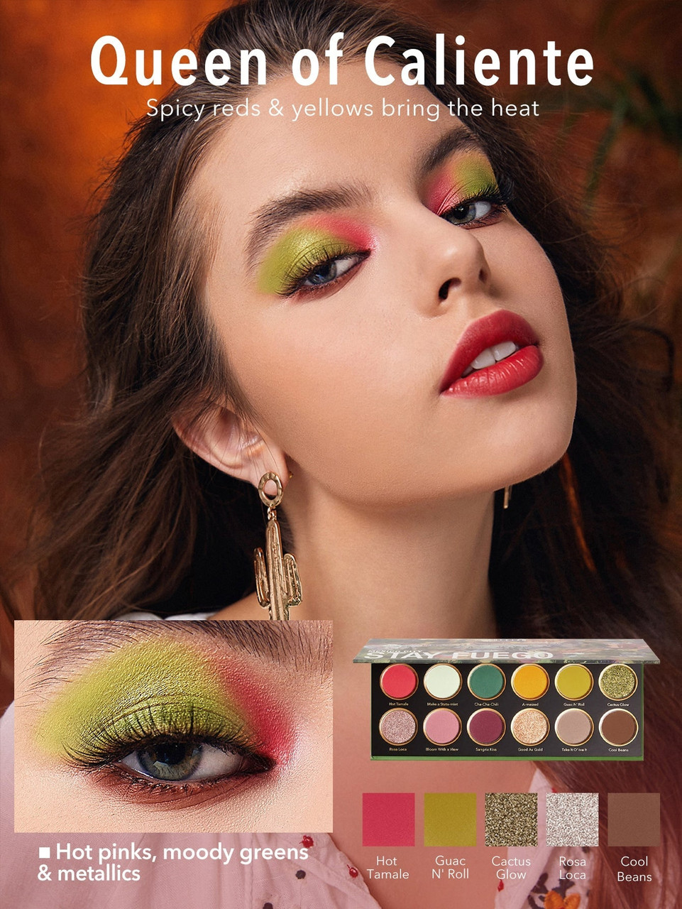 Sheglam Stay Fuego, Mexico Palette