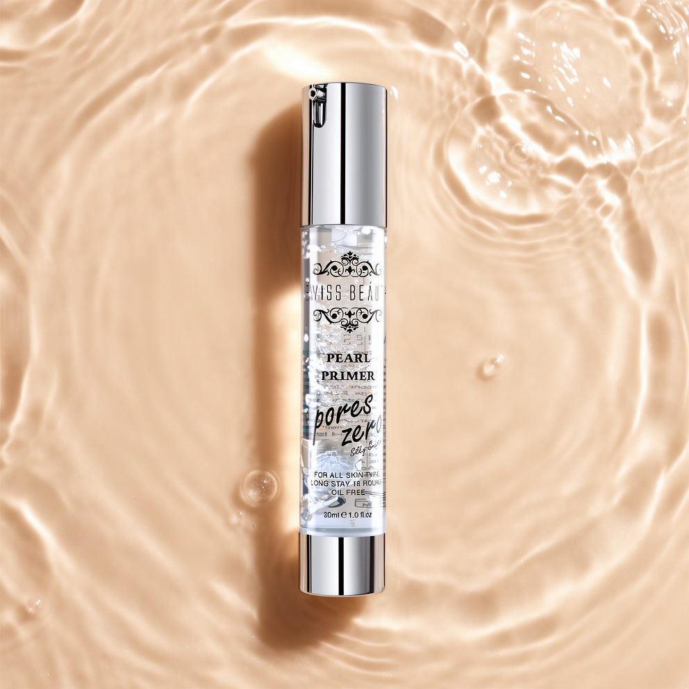 Swiss Beauty Pearl Primer Pores Zero – Oil-Free Long-Lasting Primer 30ml