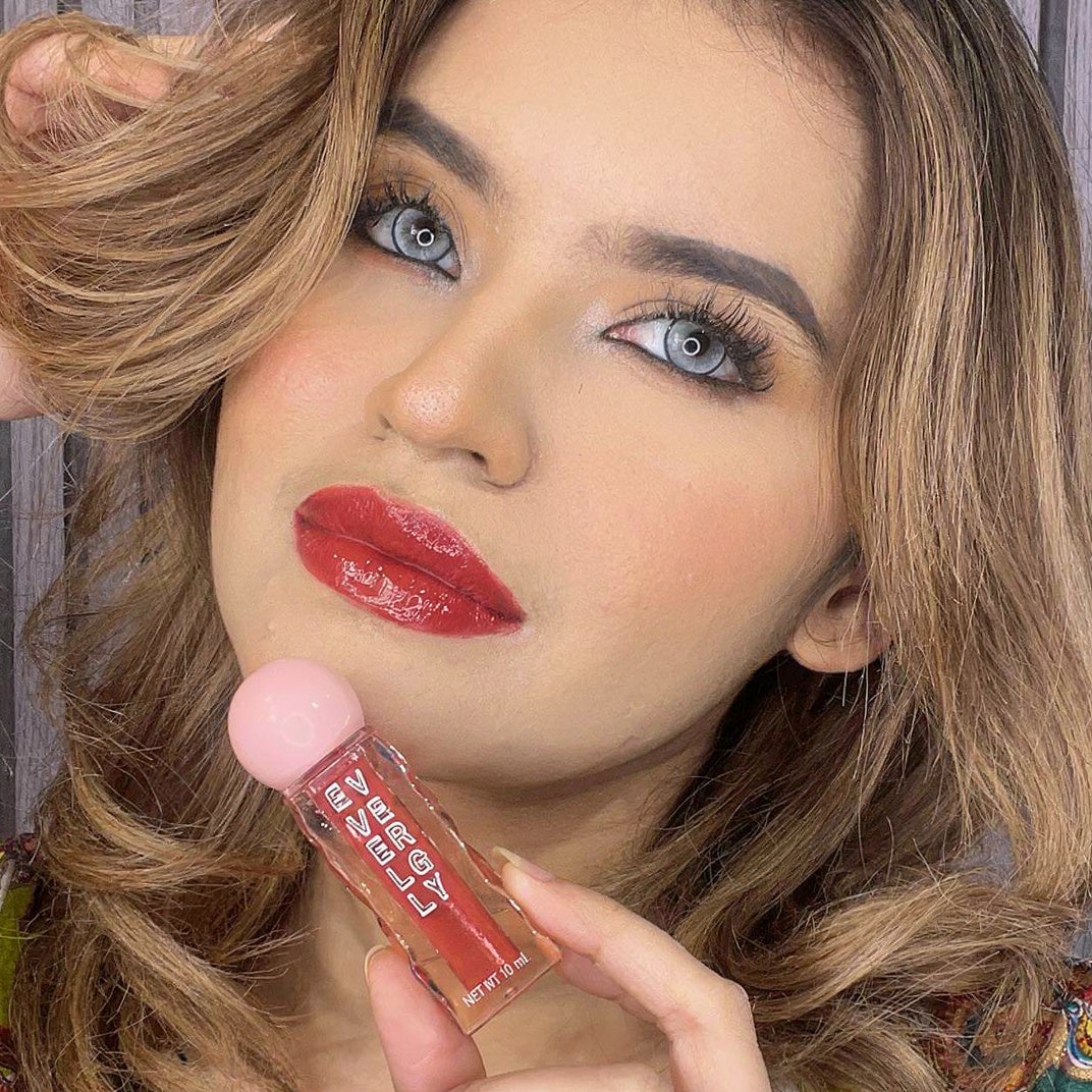 Everly Beauties Glow Lock Intense Shine Lip Gloss | Hydrating High-Gloss Finish